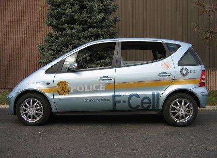 Mercedes-Benz F-Cell Police car