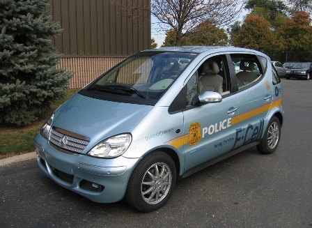 Mercedes-Benz F-Cell Police car